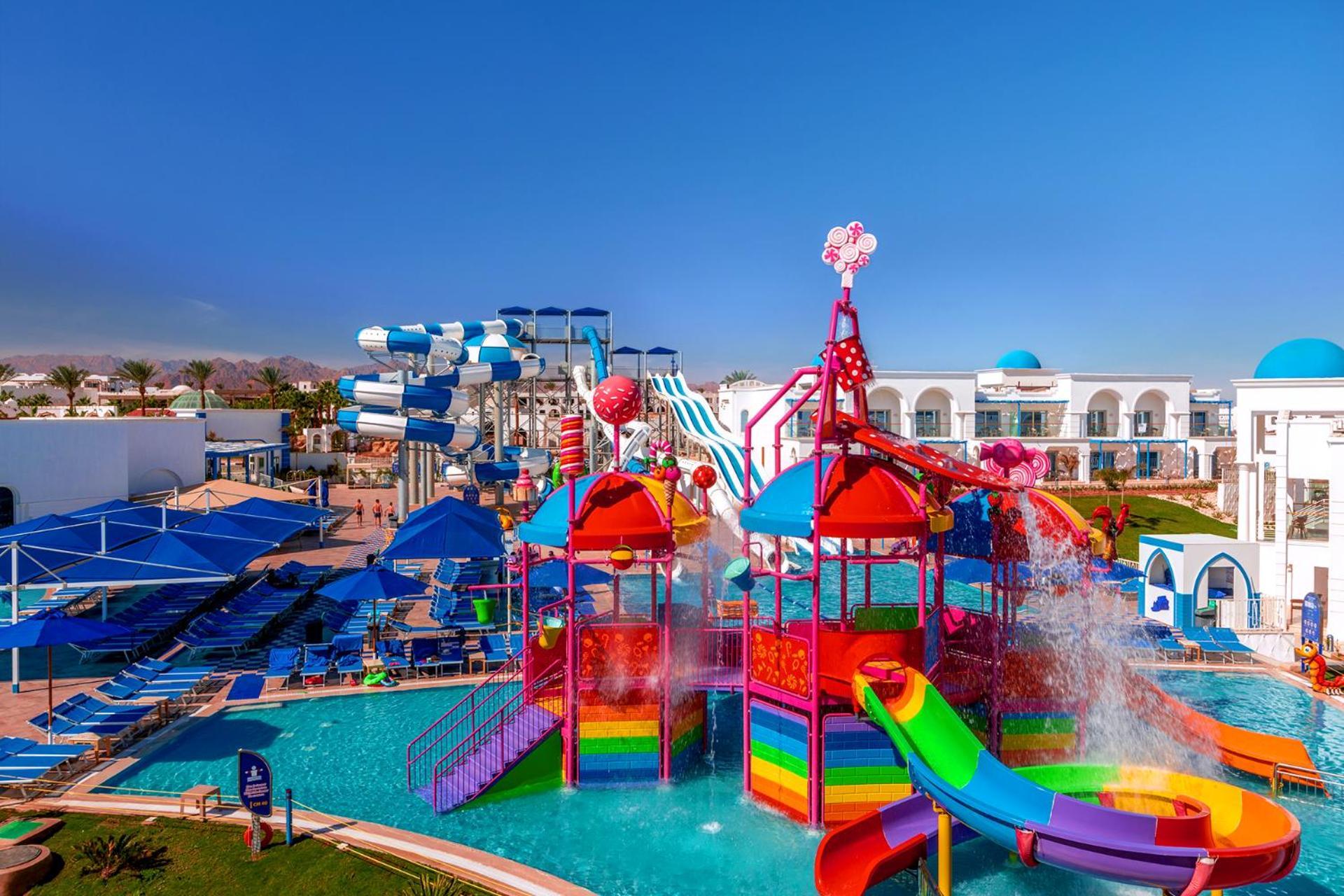Pickalbatros Palace Sharm - "Aqua Park" Esterno foto Aqua Park at the Grand Palladium Hotel