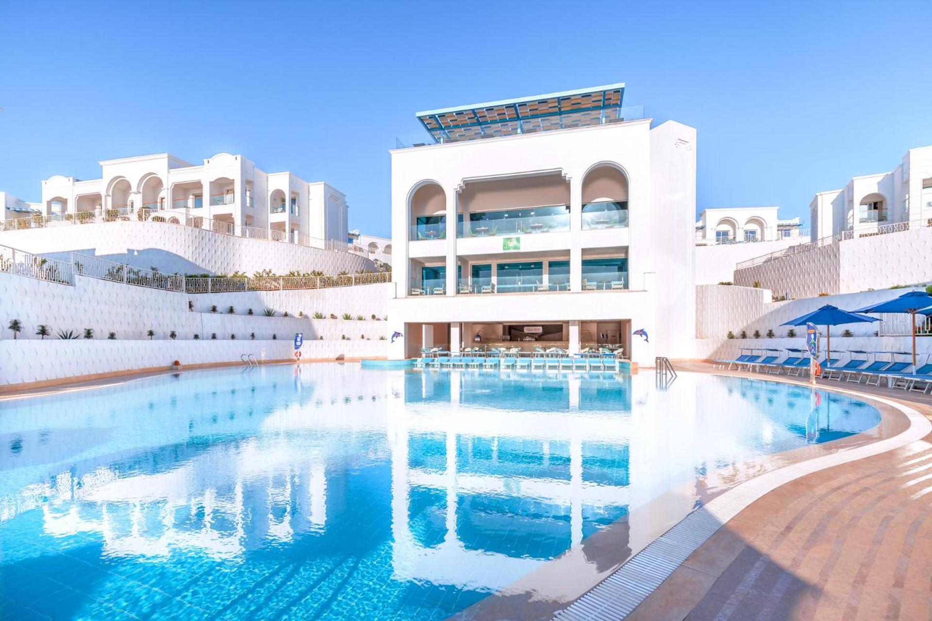 Pickalbatros Palace Sharm - "Aqua Park" Esterno foto The resort's main pool
